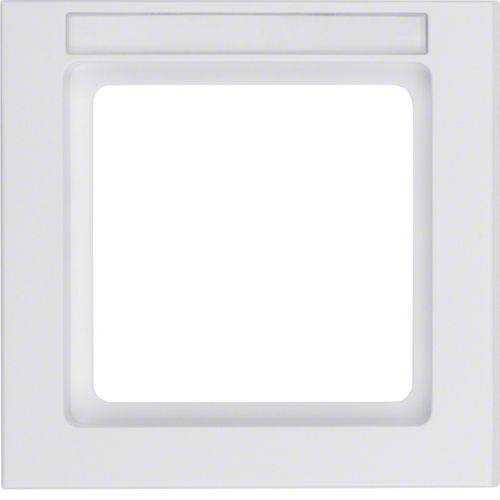 Berker 10516099 Rahmen 1fach mit Beschriftungsfeld Q.3 polarweiß, samt Mesch Shop Berker 10516099 Rahmen 1fach mit Beschriftungsfeld Q.3 polarweiß, samt Mesch Shop